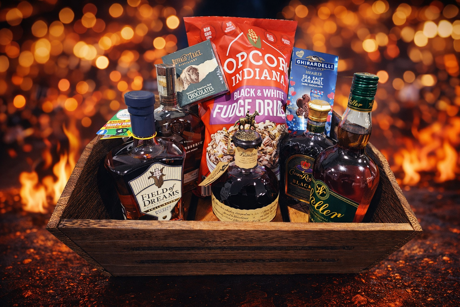 The Ultimate Bourbon Collector’s Basket